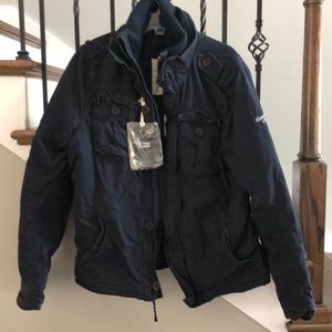 Abercrombie and Fitch Navy Winer Jacket